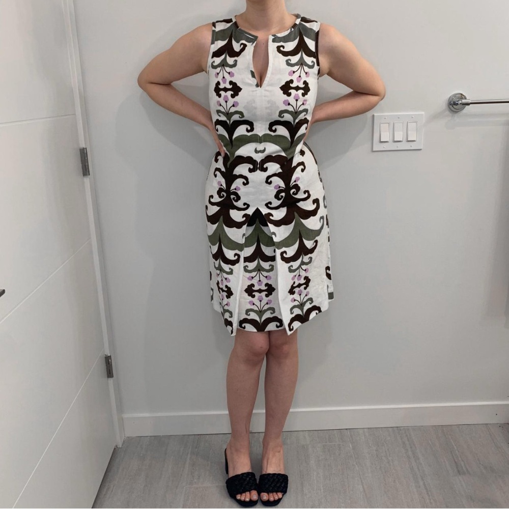 TORY BURCH Linen Shift Dress